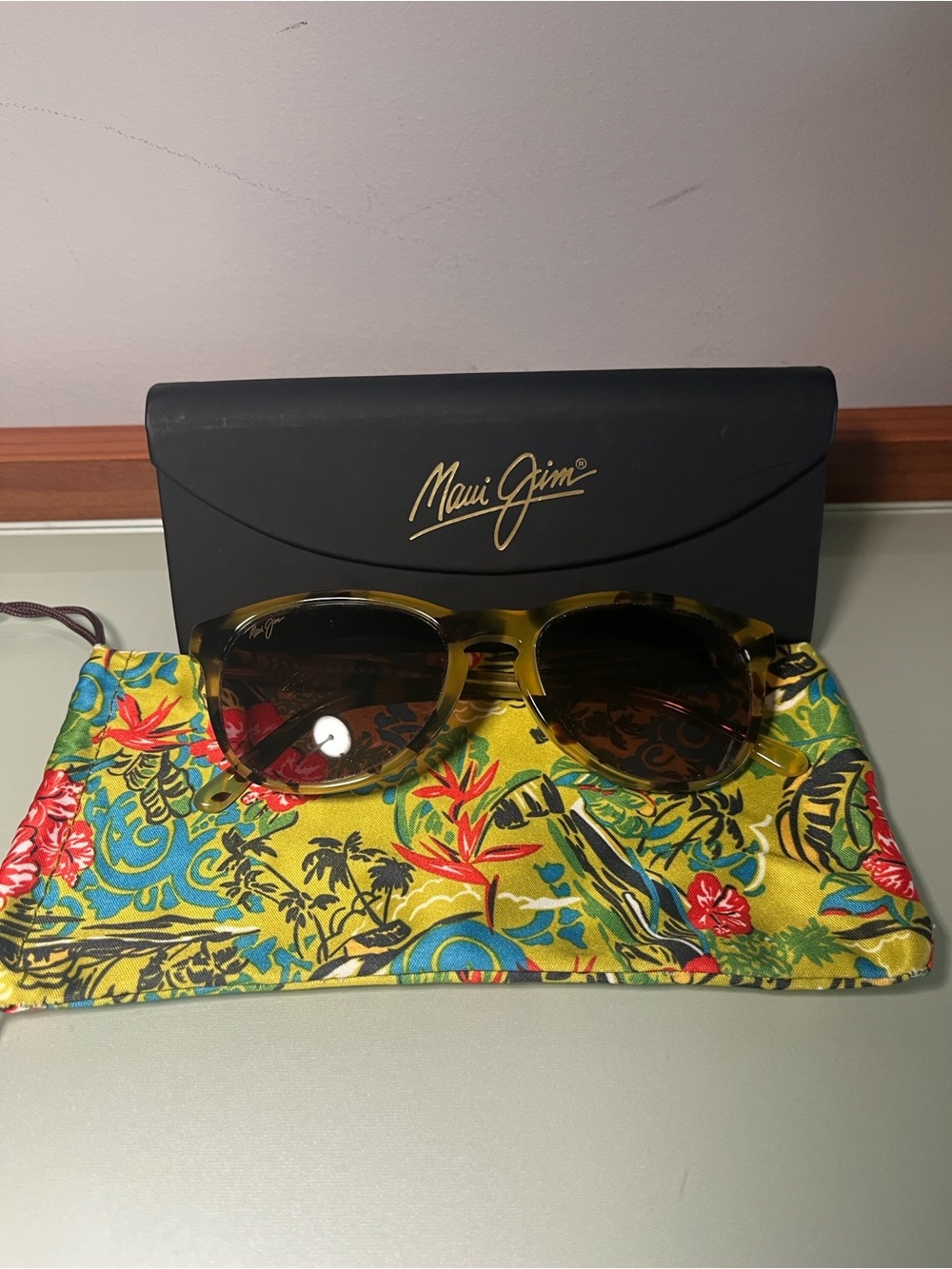 Maui Jim Tortoise shell Pau Hana MJ238 - Picture 6 of 6